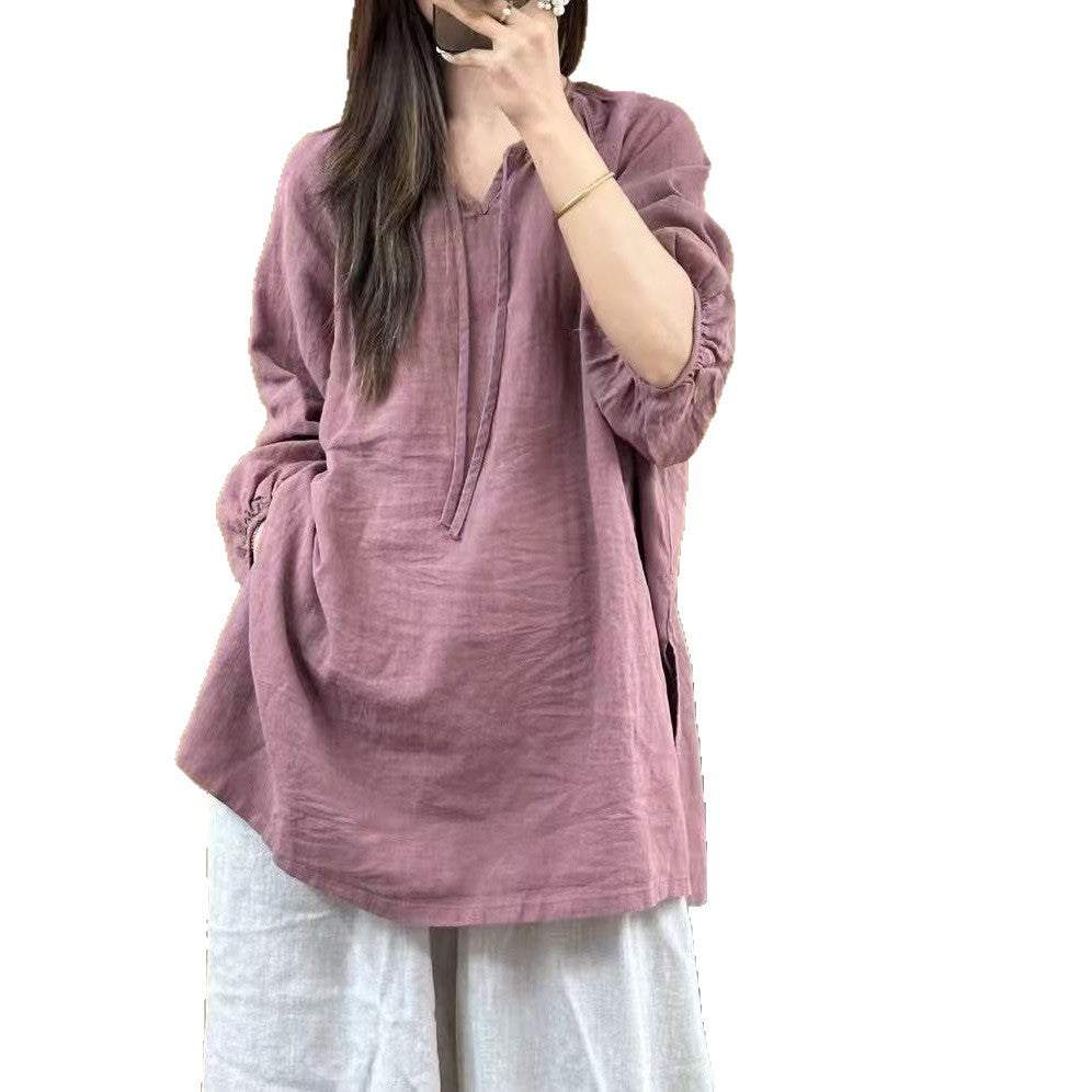 Femme Relaxed Fit Tunika-Top og Maxiskørt-Sæt Stilla