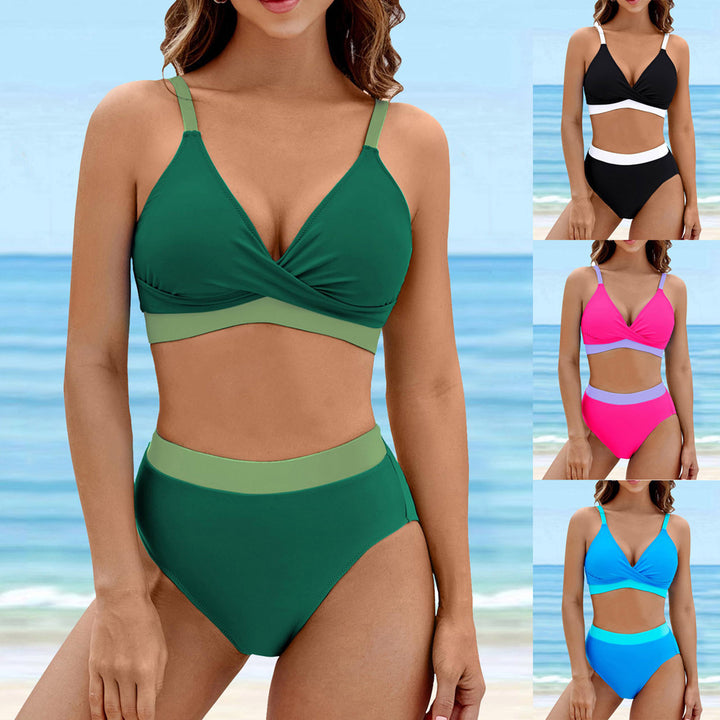 Dame Sporty bikini med moderne indpakningsdesign Skovae