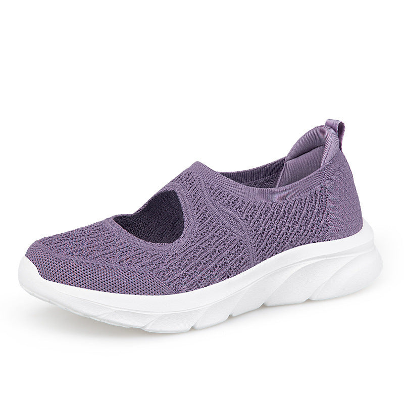 Dame Åndbare Slip-On Performance Sneakers med struktureret Support Stilla