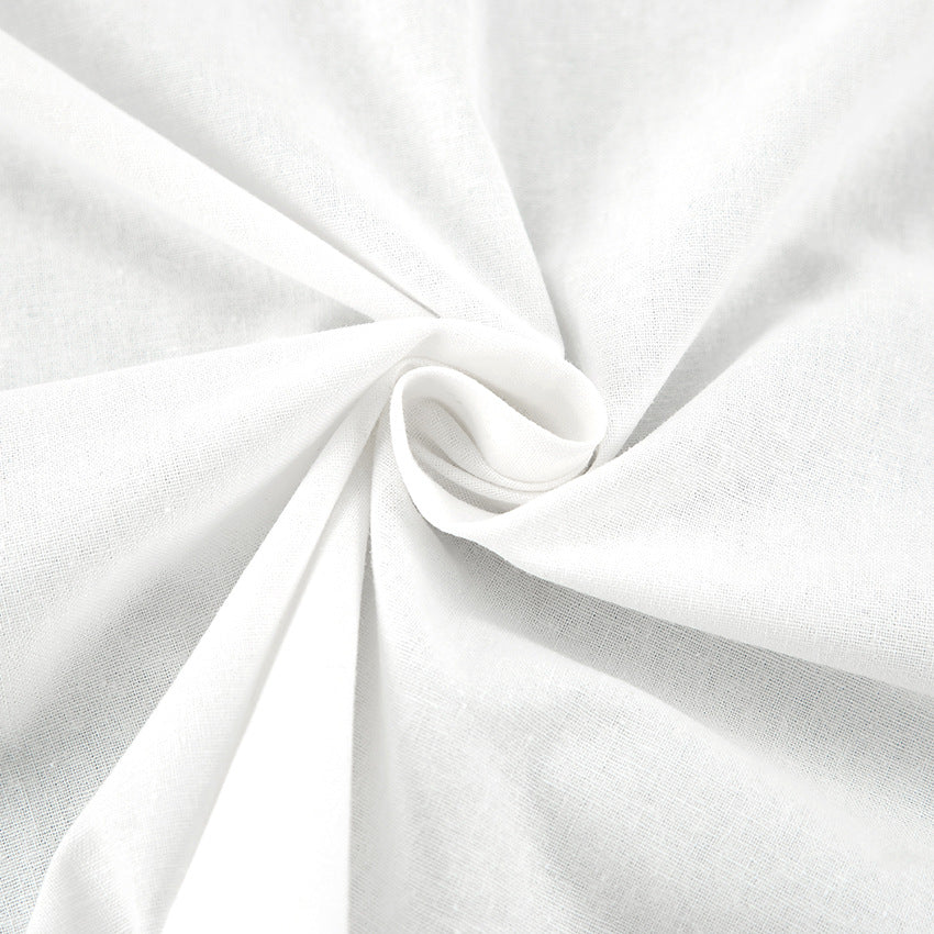 Dame skjorte med talje knude og asymmetrisk søm Stilla