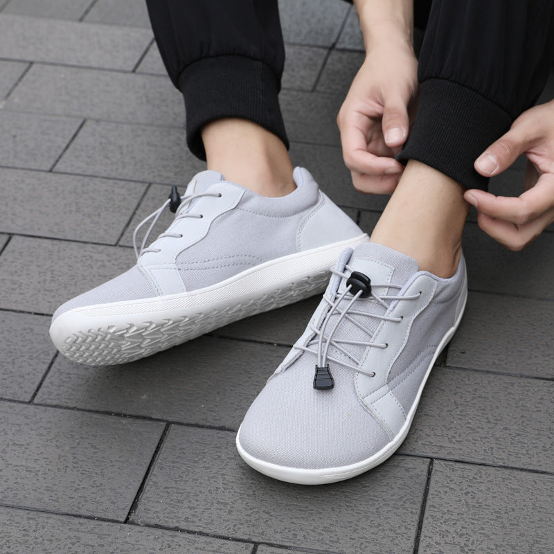 Herrer Fritid Slip-On Sneakers med elastisk snøresystem Stilla