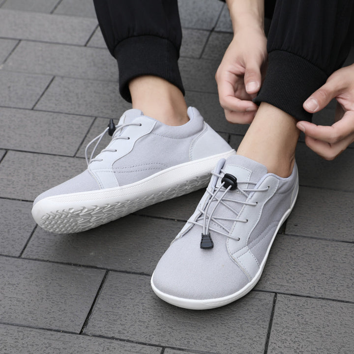 Herrer Fritid Slip-On Sneakers med elastisk snøresystem Stilla