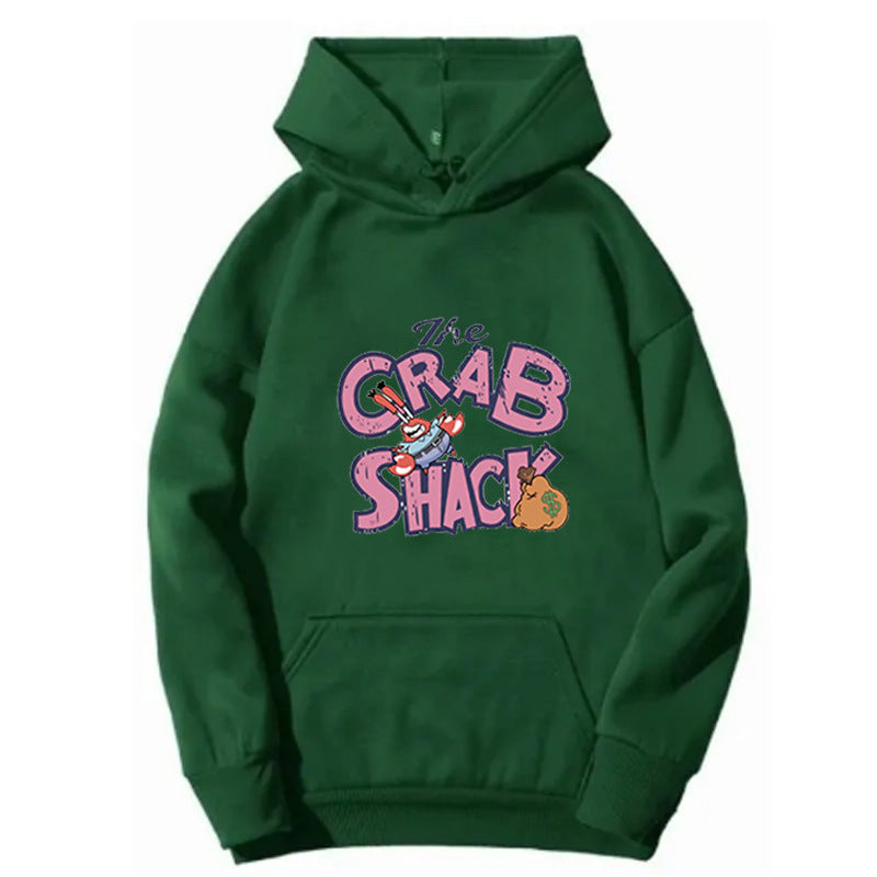 Kvinder hoodie med kreativ krabbe motiv Skovae