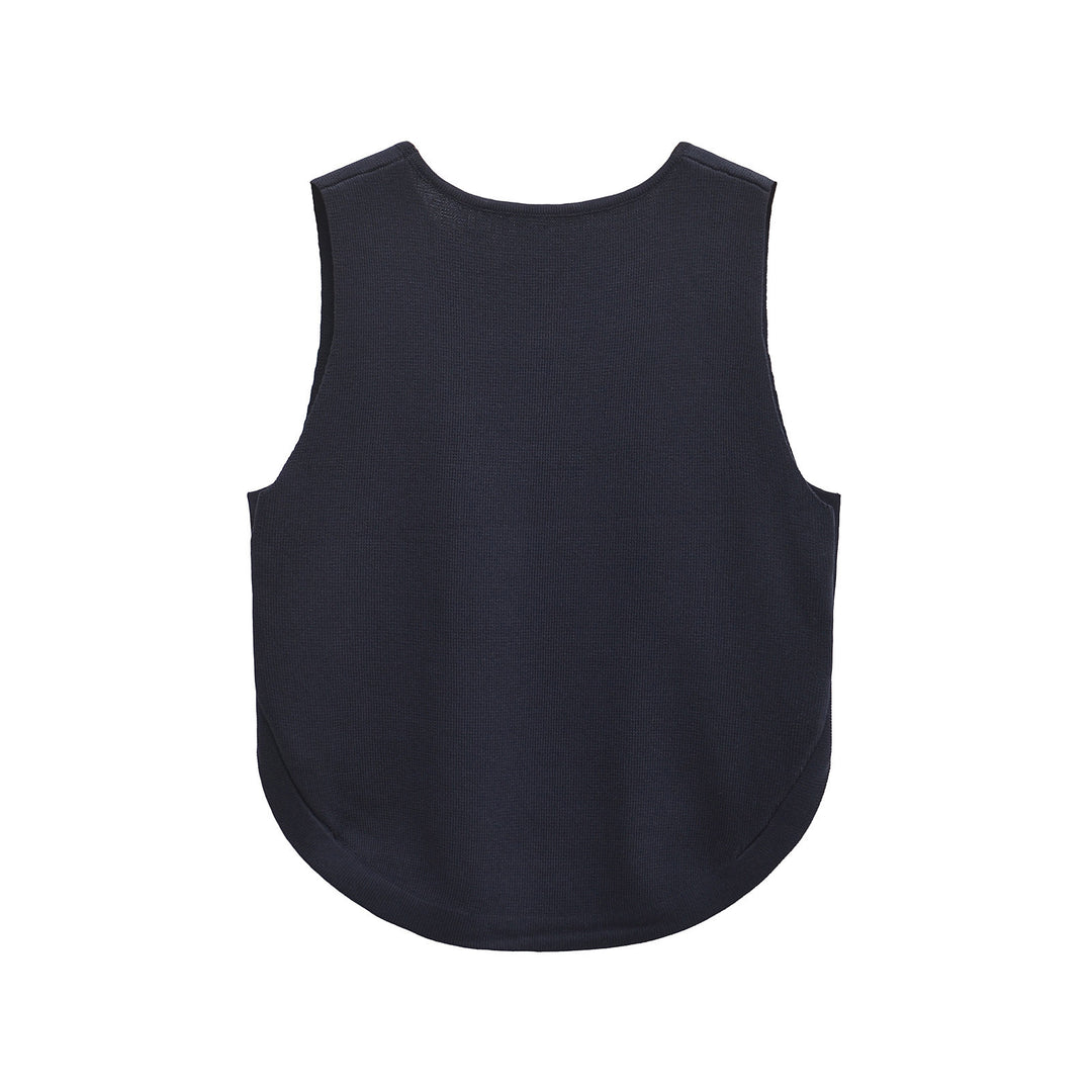 Femme Stylish Button-Down Tank Top Stilla