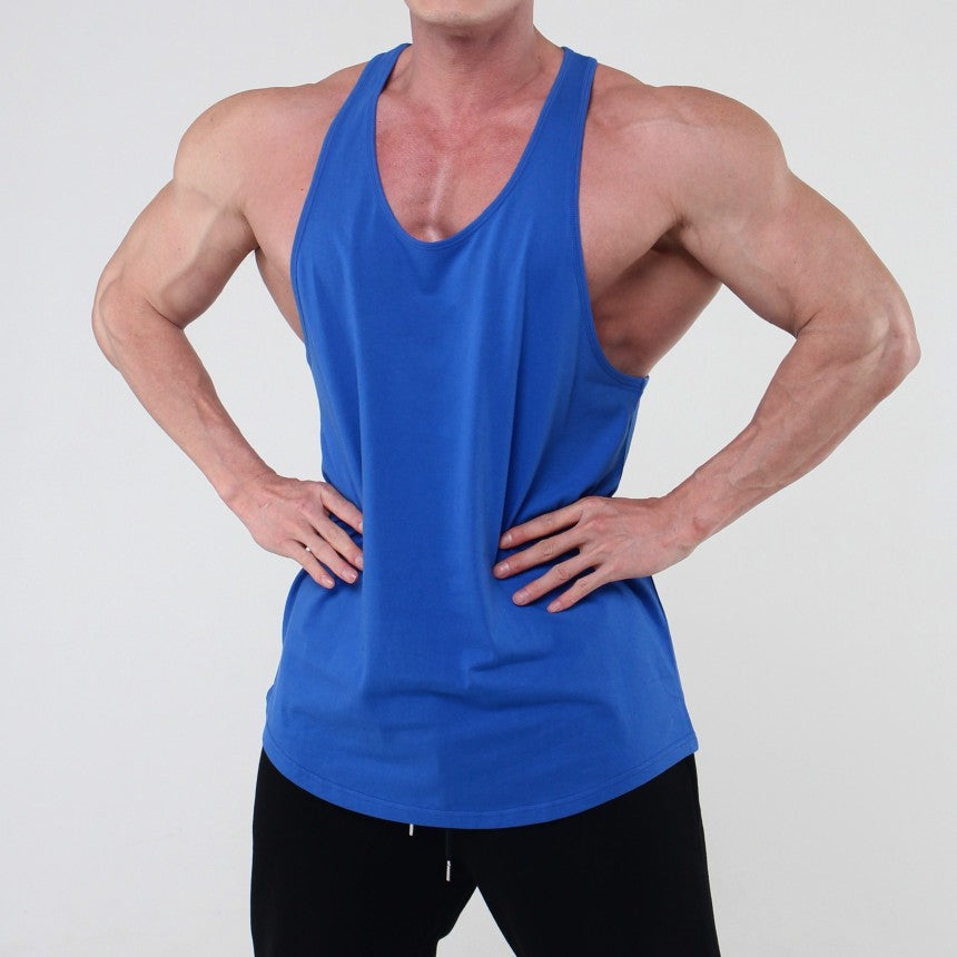 Herrer Sporty Muskel-Tanktop med blød bærekomfort og ergonomisk snit Stilla