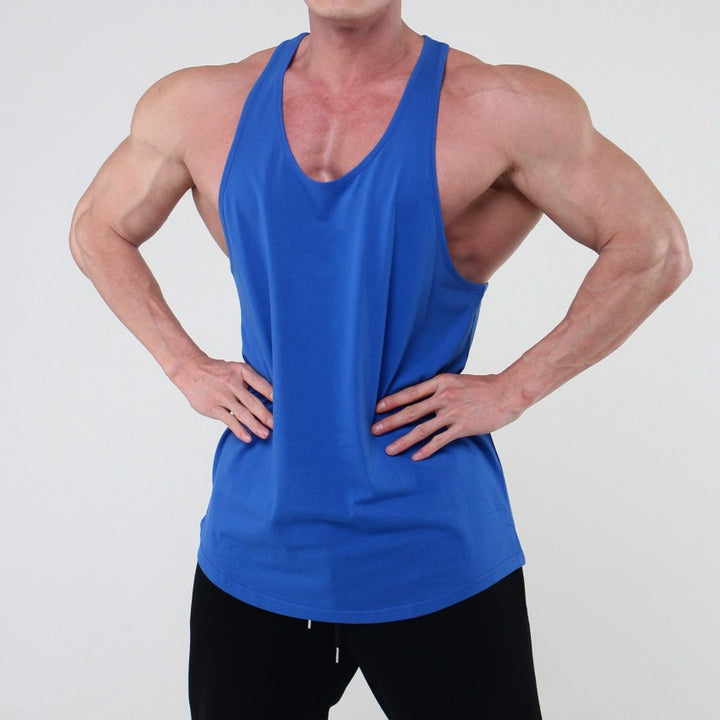 Herrer Sporty Muskel-Tanktop med blød bærekomfort og ergonomisk snit Stilla