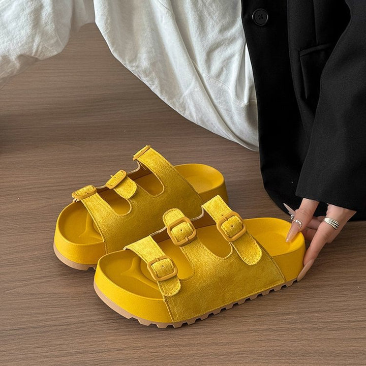 Dame modische Clogs med justerbare remme og komfortabel sål Stilla