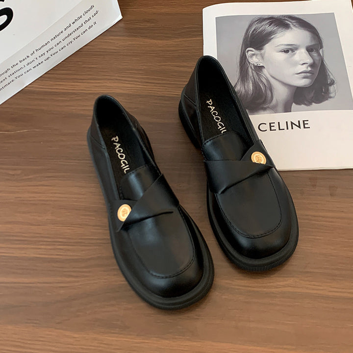 Femme Stilfulde Laklæder Slippers Stilla