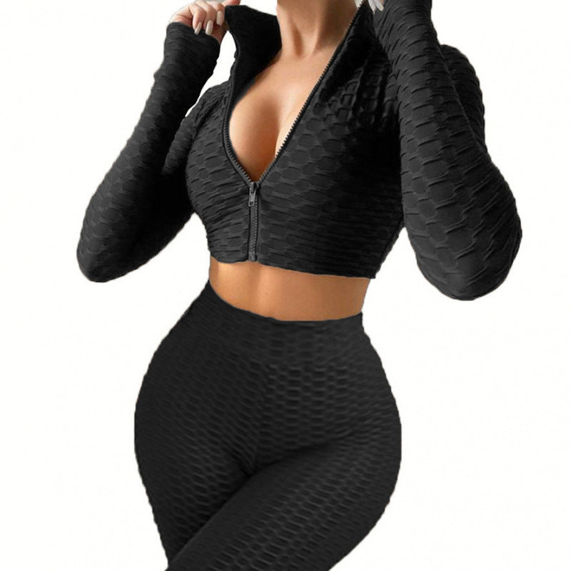Femme Struktureret Activewear-Sæt Stilla