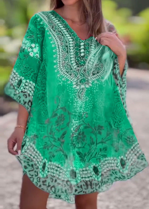 Kvinder Bohemian Kaftan Kjole Stilla
