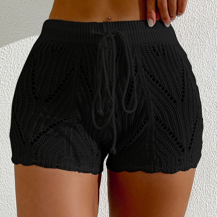 Dame Mode Hæklede shorts med elastisk talje og trendy snit Stilla