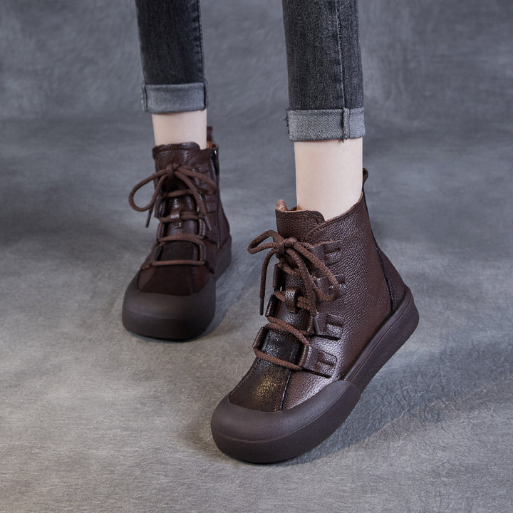 Kvinder Casual High-Top Sneakers med Rem-Detail Stilla