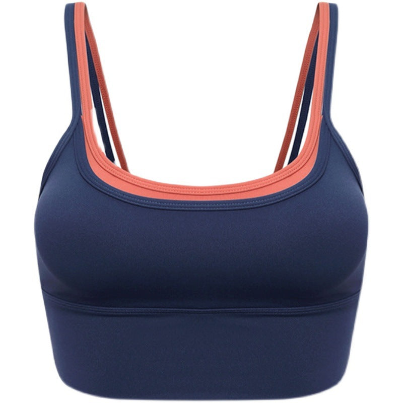 Dame Sport-Bustier med dobbelt strop-system og åndbare egenskaber Stilla