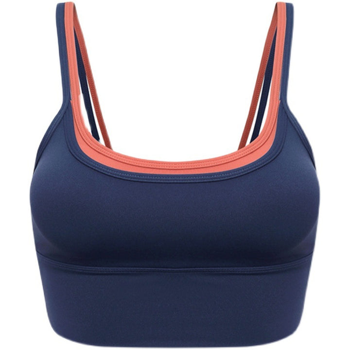 Dame Sport-Bustier med dobbelt strop-system og åndbare egenskaber Stilla