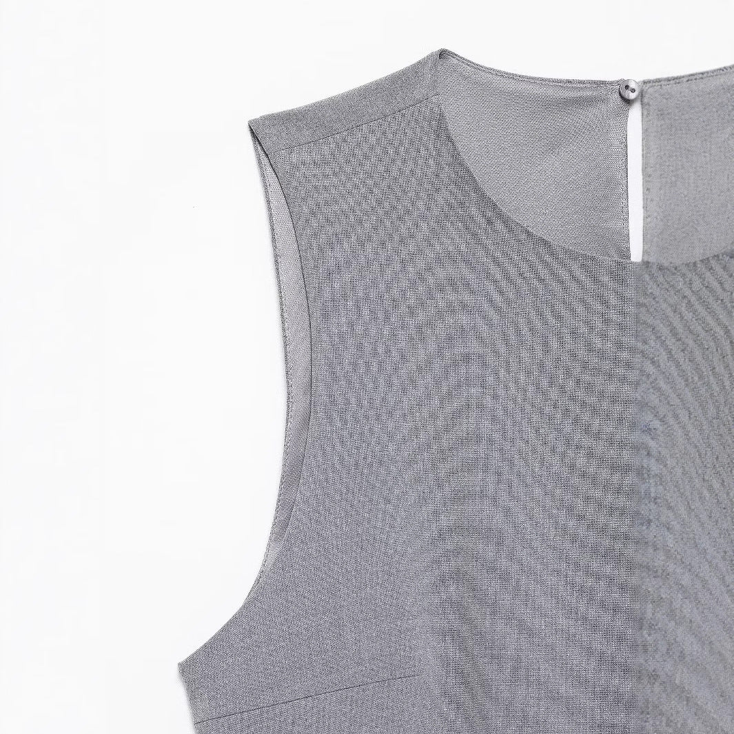 Stilla | Lettere Casual Ærmeløs Sommer Mini Kjole