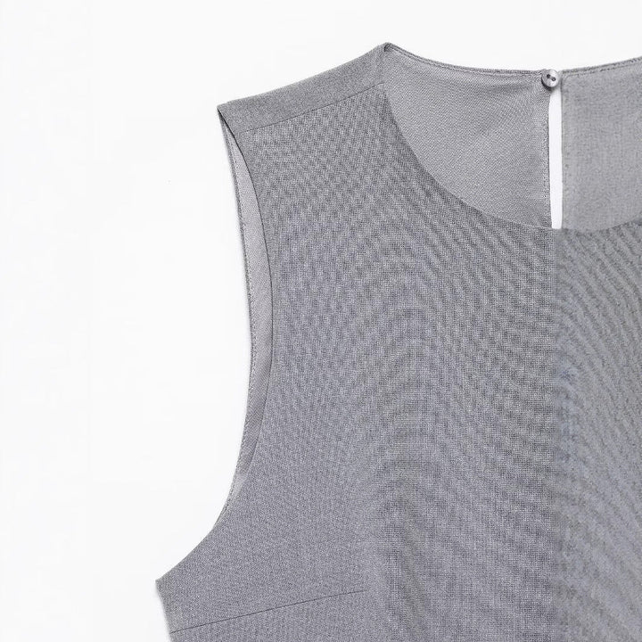 Stilla | Lettere Casual Ærmeløs Sommer Mini Kjole