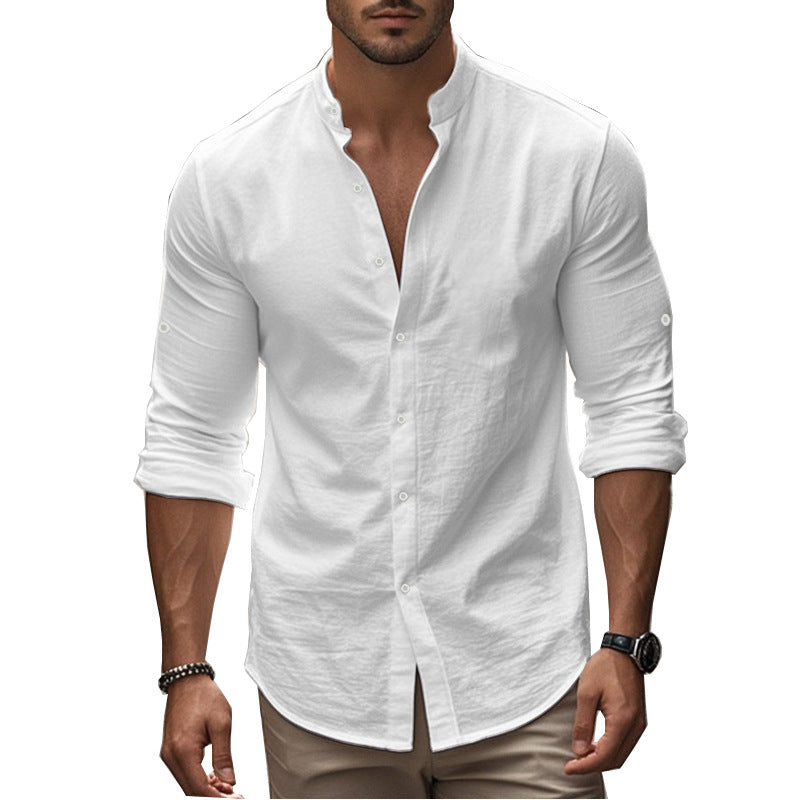 Herren Slim Fit Skjorte Stilla