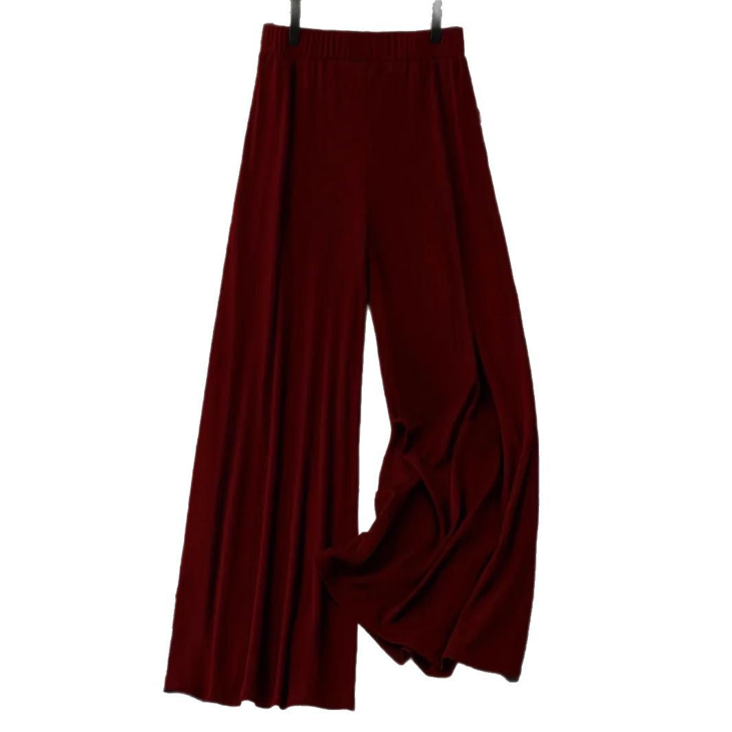 Dame elegant Culotte med knapdetaljer og høj talje Stilla