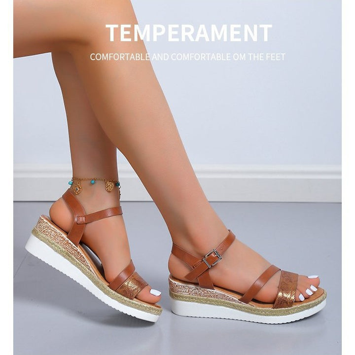 Dame Plateau Sandaler Stilla