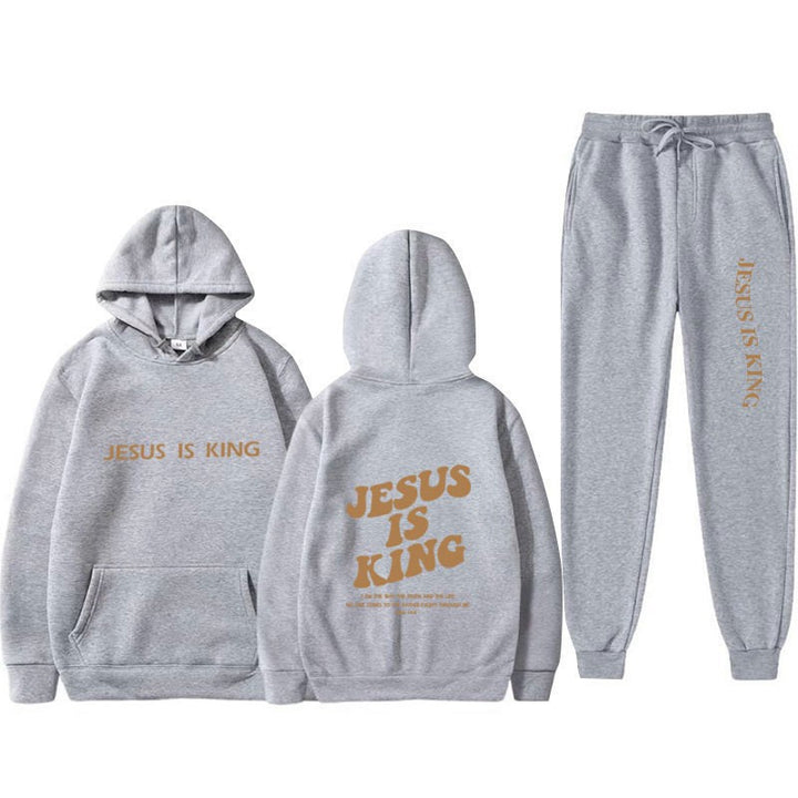 Dame Sweatshirt og Joggingbukser Sæt Skovae