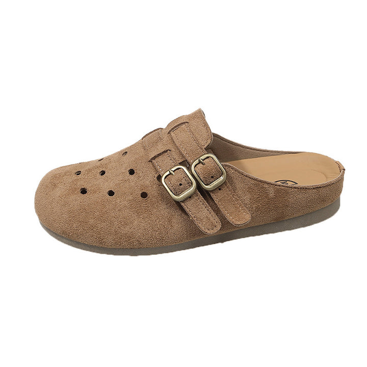 Dame Komfort-Sandaler med dobbelt justerbart remdesign og skridsikker sål Stilla