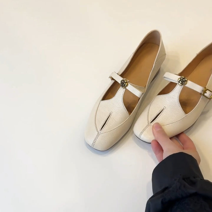 Kvinder Mary Jane Slipper med dekorativ spænde Stilla