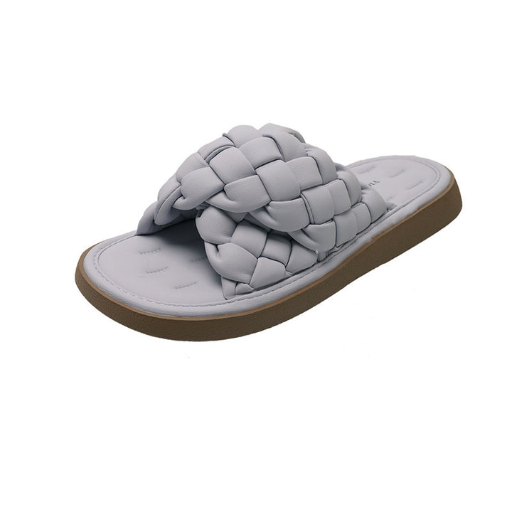 Femme Vævde Slide Sandaler Stilla