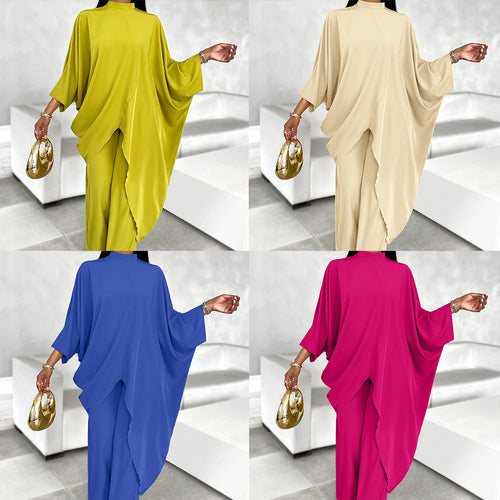Dame alsidig poncho-overall med elegant snit og flydende ærmer Stilla