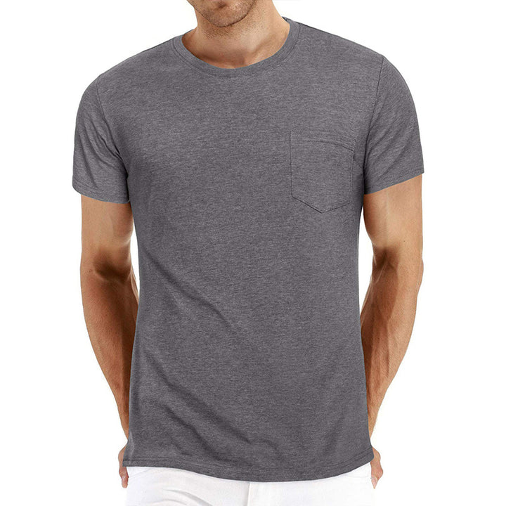 Herrer Rundhalet T-Shirt Stilla