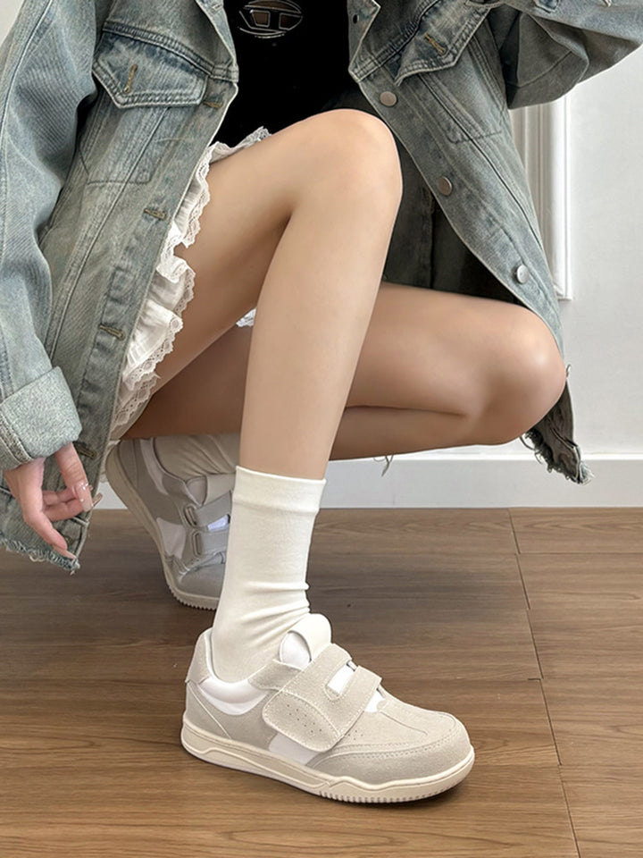 Dame Velcro Mode Sneakers Stilla