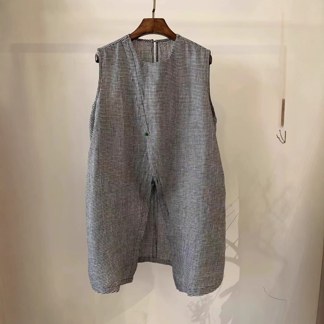Femme Stilfuldt Oversized Linned Top Stilla