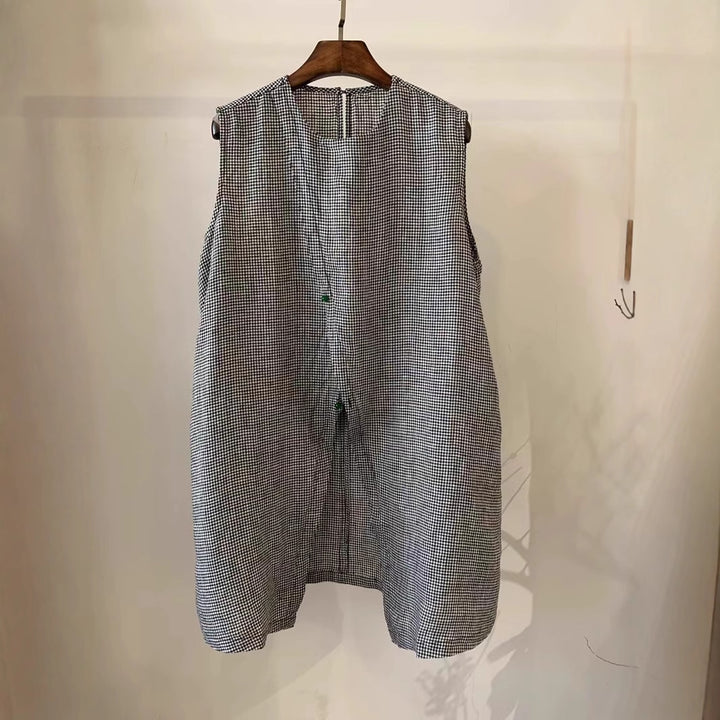 Femme Stilfuldt Oversized Linned Top Stilla