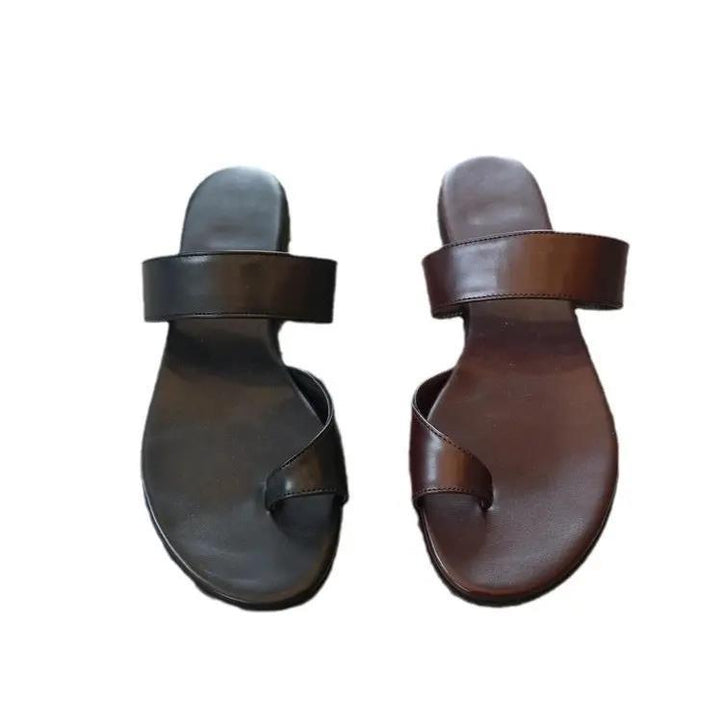 Dame justerbare Komfort-Tanga-sandaler med blødt fodseng Stilla