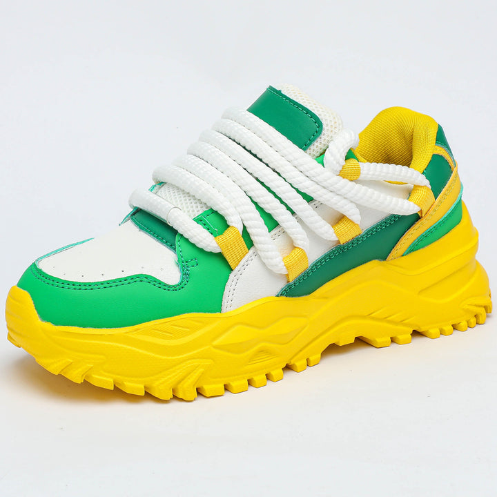 Dame Sporty fritidssneakers med skridsikker sål og åndbart overtøj Stilla