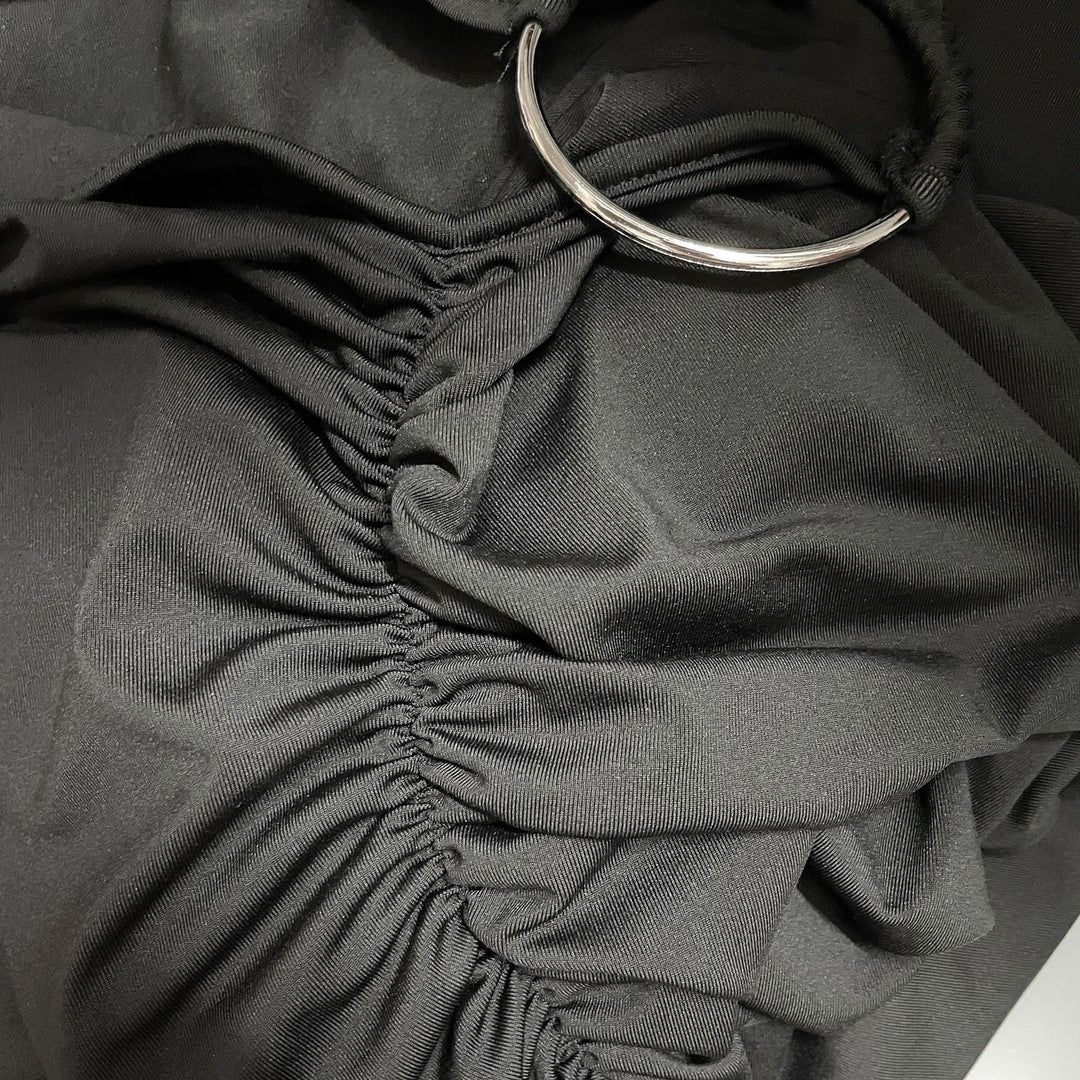 Dame Maxi-kjole med asymmetrisk udskæring og raffinerede draperingsdetaljer Stilla