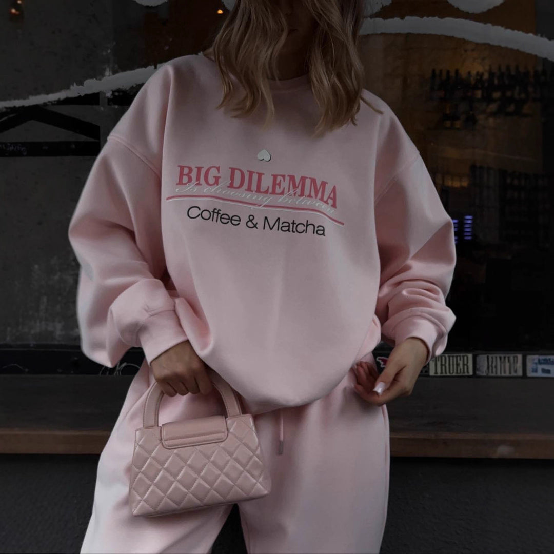 Dame Casual Tracksuit med Praktisk Linning og Casual Snit Stilla