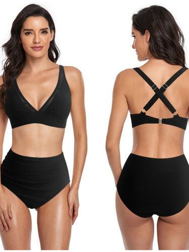Damer Høj Talje Sport Bikini Sæt Stilla