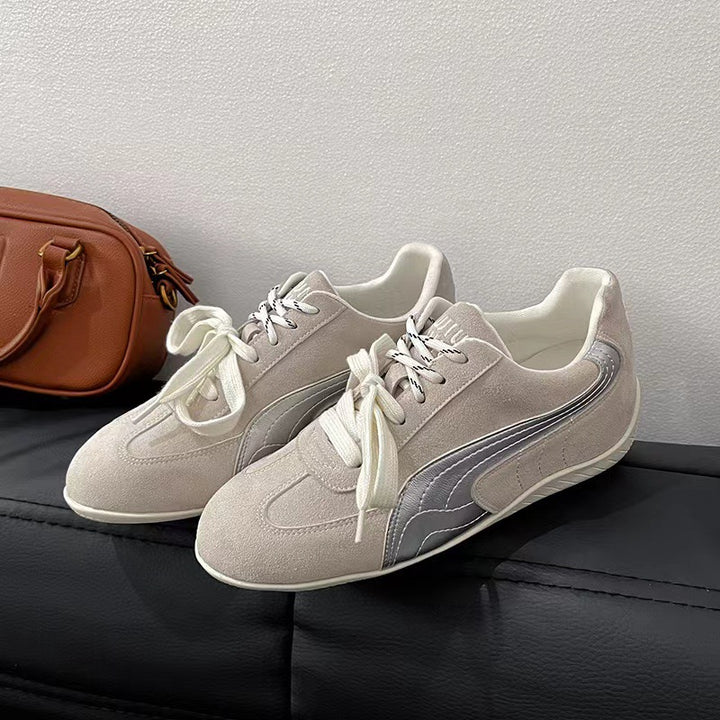 Herrer retro-inspirerede ruskinds sneakers Stilla