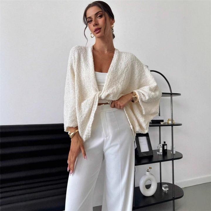 Kvinder Kimono Jakke med Bred Snit og Casual Elegance Stilla