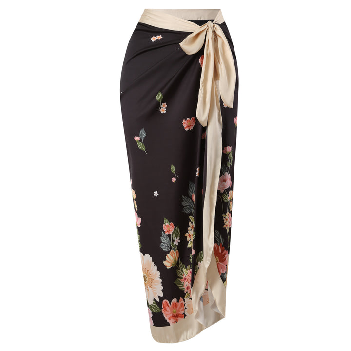 Dame badedragt med blomsterdesign og justerbare stropper Stilla