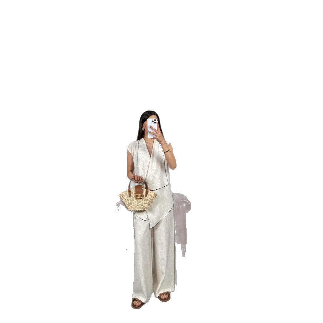 Dame Elegant Wrap Top Stilla