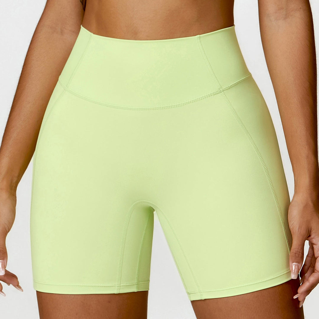 Stilla | Lifting Yoga Shorts Høj Talje Fitnessbukser Til Kvinder Åndbare Tætsiddende Sports Shorts