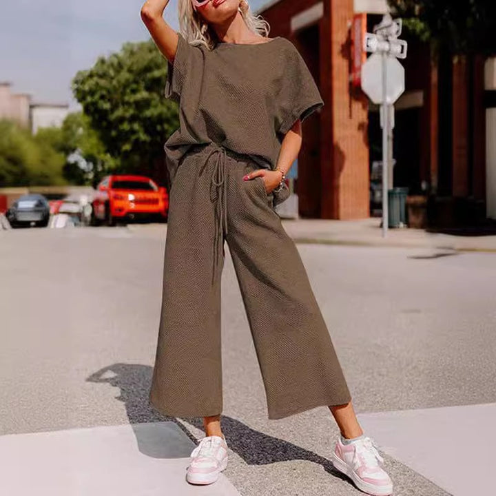 Dame afslappet to-delt outfit Stilla