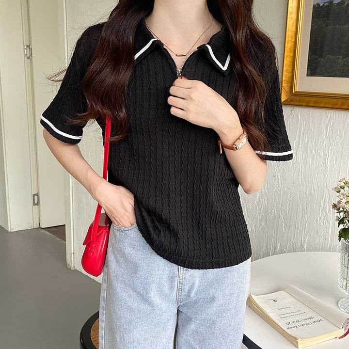 Femme Chic Lynlås-Kravebluse Stilla