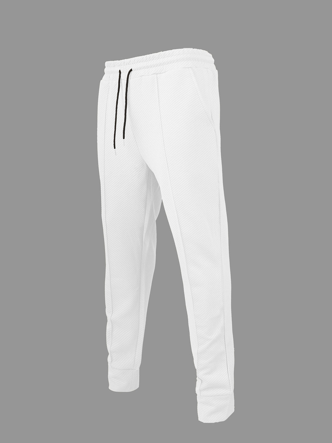 Herrer Sporty Joggingbukser med innovativ struktur og funktionelle sidelommer Stilla