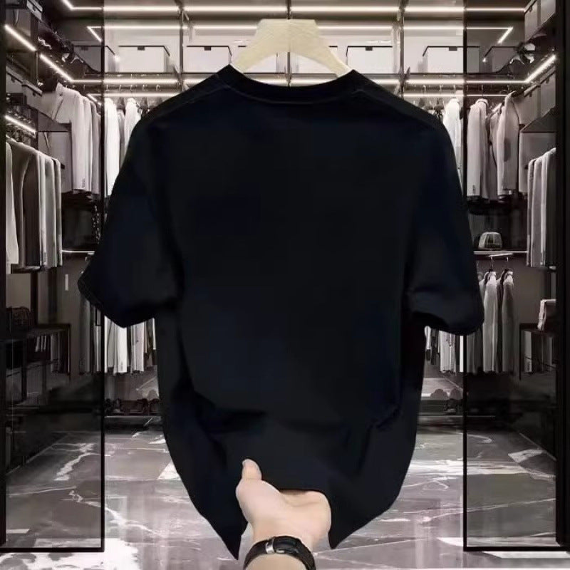 Dame T-shirt med 3D-månemotiv og afslappet snit Stilla