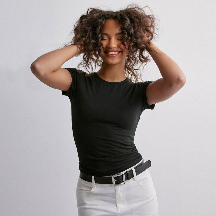 Dame figurtilpasset T-shirt Stilla