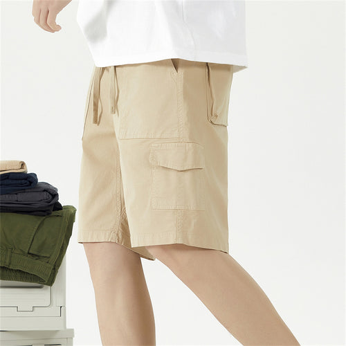 Herrer cargo shorts med alsidige lommer Stilla