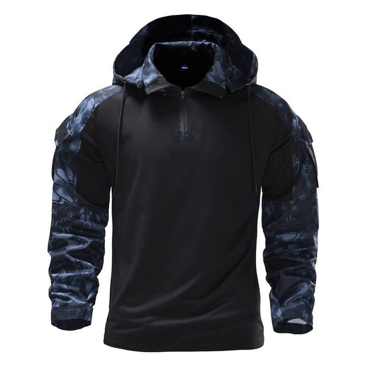 Herre Taktisk Performance Hoodie Stilla