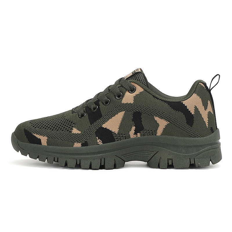 Herrer Camo Mesh Løbesko Stilla